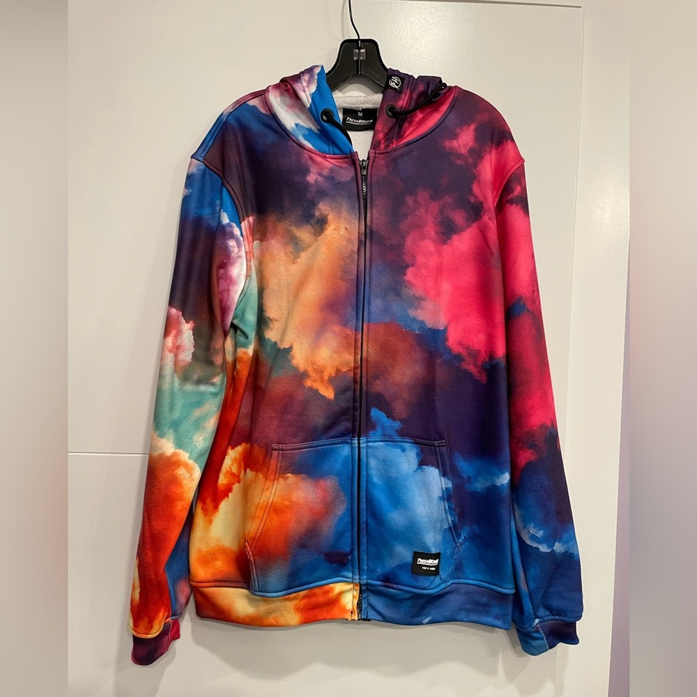 Cool, multicolor lady’s hoodie from Freshhoods.